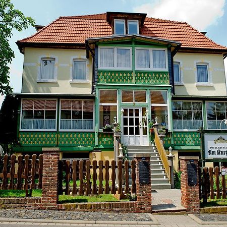 Hotel Am Kurpark Bad Suderode Exterior foto